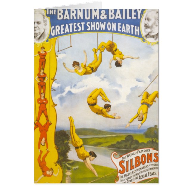 Cirque vintage de Barnum et de Bailey (Devant)