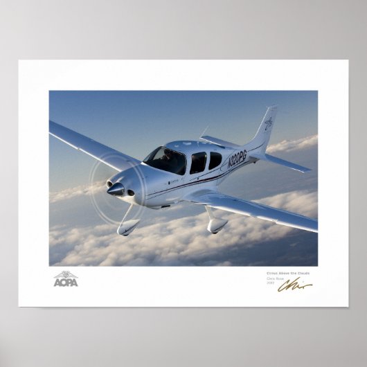 Cirrus boven de Clouds-galerie Poster (Voorkant)