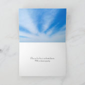 Cirrus nuages sur la carte de sympathie de l'eau (Intérieur)