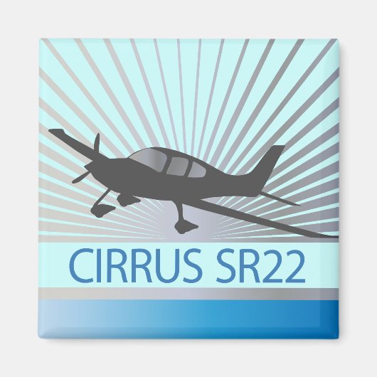 Cirrus SR22 Magneet (Voorkant)