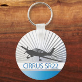 Cirrus SR22 Sleutelhanger (Voorkant)