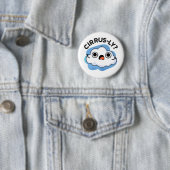 Cirrusly Funny Weather Cloud Pun Ronde Button 5,7 Cm (In situ)
