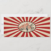 Cirus Birthday Party Ticket Invitations Raffle Kaart (Achterkant)