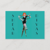 CISAILLEZ les cartes de rendez-vous de DIVAS (chef (Dos)