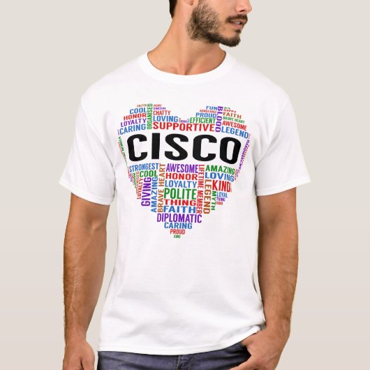 CISCO Legend Heart T-shirt (Voorkant)