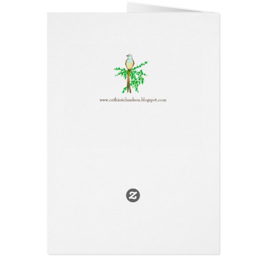 Ciseaux à bille à mouche Mistletoe Blank (Dos)