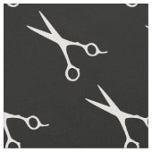 Ciseaux de coiffeur tissu de coiffure motif (Fermer)