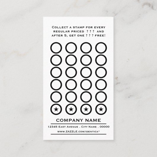 Ciseaux de fidélité chic rayés (Dos)