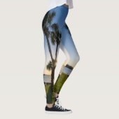 Ciseaux de palmier Leggings Silhouette (Droite)