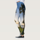 Ciseaux de palmier Leggings Silhouette (Gauche)