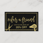 Ciseaux d'or de coiffeur et référence de salon de (Devant)