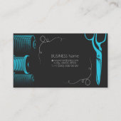 Ciseaux et carte de visite de fil à tailler (Devant)