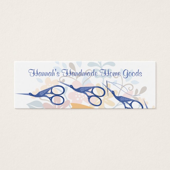 Ciseaux ornementaux de cigogne à coudre couturiers (Devant)