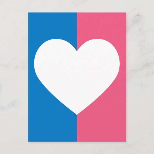 Cisgender Alternate Pride Flag Briefkaart (Voorkant)