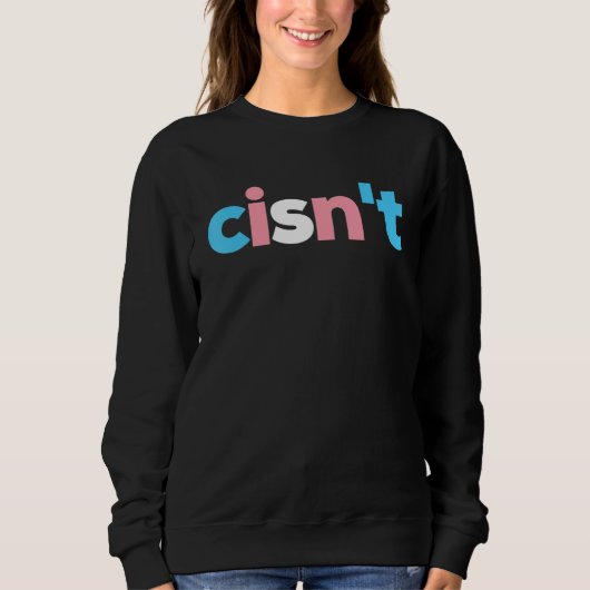 Cisn t Trans Pride Transgender Flag  LGBTQ Pride M Trui (Voorkant)