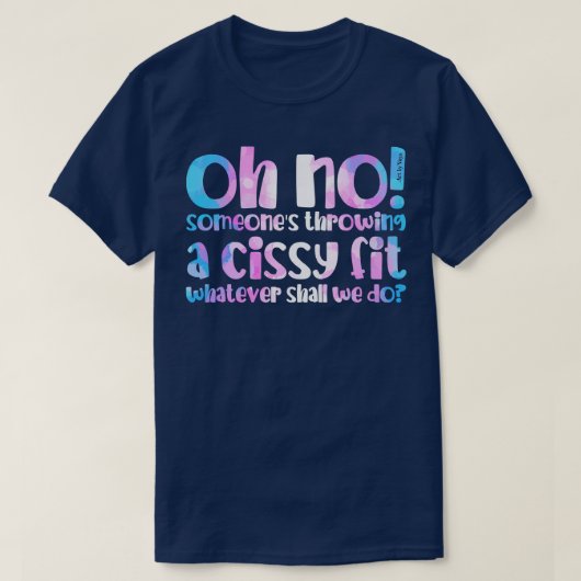 Cissy fit t-shirt (Design voorkant)