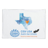 CISV Austin Bat City Kussensloop (Achterkant)