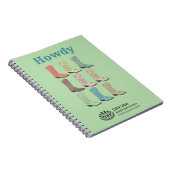 CISV Austin Cowboy Boots Notitieboek (Rechterzijde)