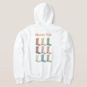 CISV Austin Cowboy Bottes Zipper Sweat - shirt à c (Couchage Retour)