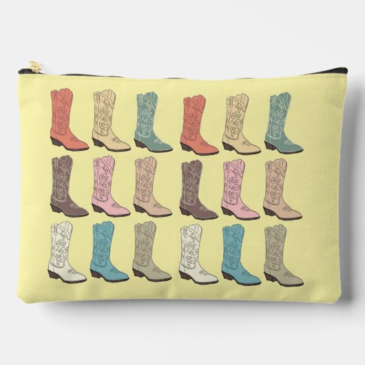 CISV Austin Cowboy Laarzen Toiletartikelen/Accesso Etui (Voorkant)