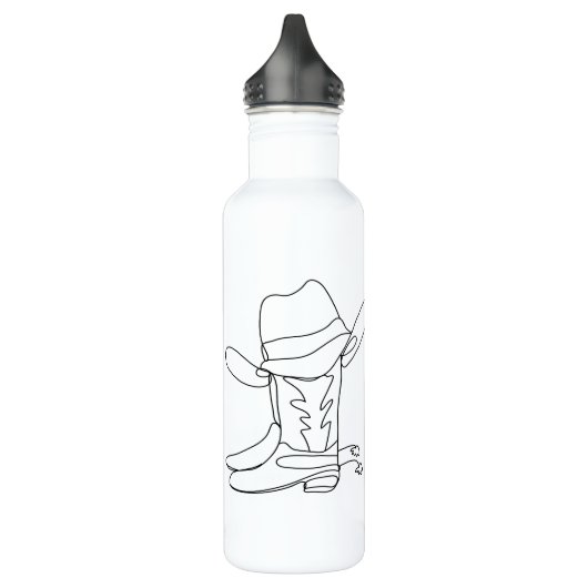 CISV Austin Cowboy-thema Waterfles (Links)