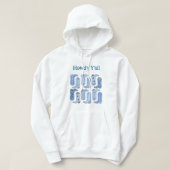 CISV Austin Howdy Y'all Mannen Pullover Hoodie (Design voorkant)