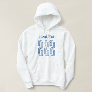 CISV Austin Howdy Y'all Mannen Pullover Hoodie