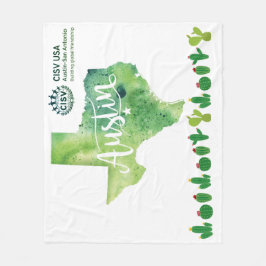 CISV Austin Milieugroen Grote Deken
