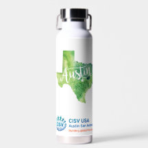 CISV Austin Texas Motief Thor Koper Geïsoleerd