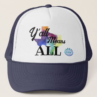 CISV Austin "Y'all Means All" Trucker Pet