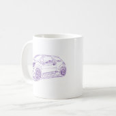 Cit DS3 2011 Koffiemok (Voorkant links)