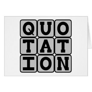 Citaat, beroemde woorden