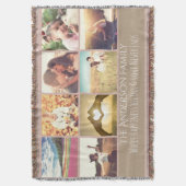 Citaat en foto deken (Voorkant Verticaal)