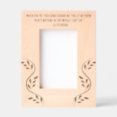 Citaat Gegraveerde Lijstjes (Voorkant)