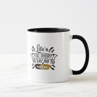 Citaat grafisch ontwerp voor een koffiekopje mok