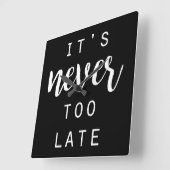 Citaat IV Vierkante Klok (Hoek)