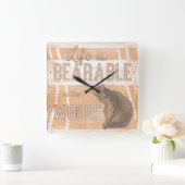 Citaat | Levensduur in de Bossen Vierkante Klok (Huis)