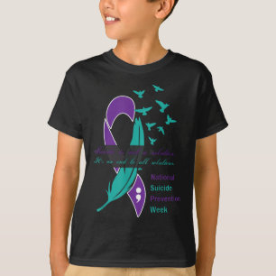 Citaat Nationale Week van Preventie van Zelfmoord T-shirt