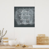 Citaat op Chalkboard Poster (Keuken)