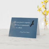 Citaat over Eenzaamheid Kaart (Gele Bloem)