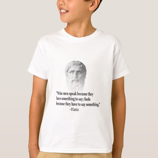 Citaat per Plato T-shirt (Voorkant)