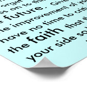 Citaat Poster (Hoek)