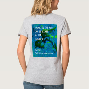 Citaat uit Lao Tzu T-shirt