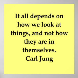 citaat van carl jung poster