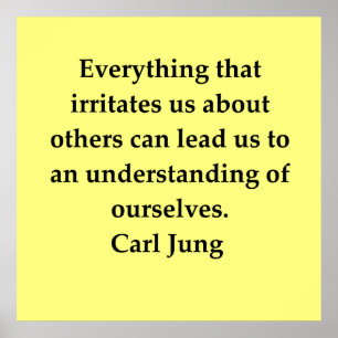 citaat van carl jung poster
