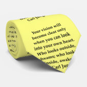 citaat van carl jung stropdas (Opgerold)