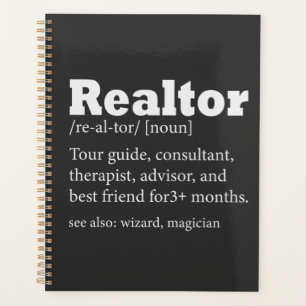 Citaat van de Realtor Funny Quote van de Real Esta Planner