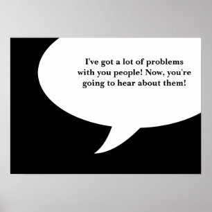 citaat van grievances festivus poster