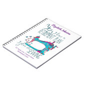 Citaat van het Funding Retirement Sewing Plan Notitieboek (Linkerzijde)