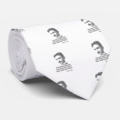 Citaat van Nikola Tesla Stropdas (Opgerold)